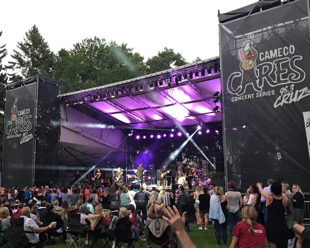 Cameco Cares concert featuring Train